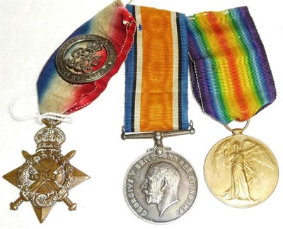 Lot 95 - A First World War Trio, awarded to 13-134 CPL.(later Sergeant) F.HODGSON. E.YORK.R., comprising...