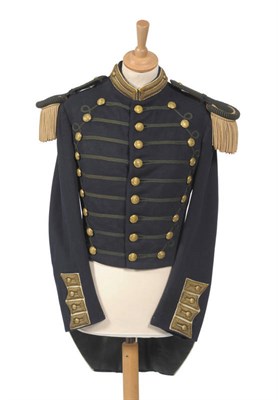 Lot 199 - A 19th Century US Navy Blue Coatee of the 71st New York State Militia, post-Civil War, the stand-up