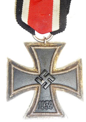 Lot 204 - A German Third Reich Iron Cross, Second Class, with ribbon