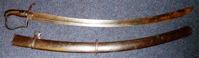 Lot 230 - A 1796 Pattern Light Cavalry Trooper's Sword, the 83cm single edge broad fullered steel blade...