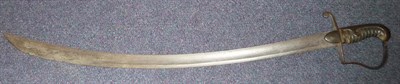 Lot 240 - A 1796 Pattern Light Cavalry Trooper's Sword, the 83cm single edge broad fullered steel blade...