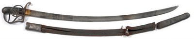 Lot 293 - An Early 19th Century Officer's Sword, similar to the 1803 pattern, the 81.5cm single edge...