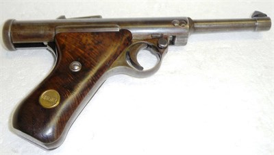 Lot 408 - PURCHASER MUST BE 18 YEARS OR OVER A Haenel Mod.28 177 Calibre Air Pistol, numbered 19369, with...