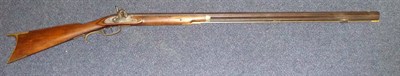 Lot 500 - A US Enterprise Gunworks 1878 Percussion Cap Rifle, the 90cm octagonal steel barrel stamped...