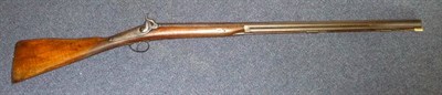 Lot 502 - A  19th Century Percussion Cap Single Barrel Sporting Gun by Terry, the 81cm steel barrel octagonal