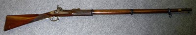 Lot 511 - A 19th Century Three Band Volunteer Pattern Model 1858 .577 Service Rifle by Parker Field &...