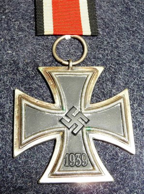 Lot 137 - A German Third Reich Iron Cross, Second class, with ribbon