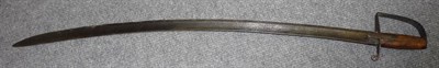 Lot 274 - A 1788 Pattern Cavalry Sabre, the 85cm single edge fullered steel blade stamped GILL on the...
