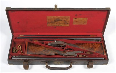 Lot 395 - SHOTGUN CERTIFICATE REQUIRED FOR THIS LOT STOCK AND ACTION ONLY A Pair of William Powell & Son...