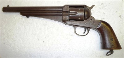 Lot 461 - A Deactivated Remington Model 1875 Single Action Six Shot Revolver, the 19cm steel barrel...