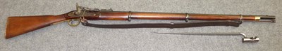 Lot 493 - A Snider-Enfield MkII** .577 Rifle, the 93cm steel barrel with War Department markings, the...