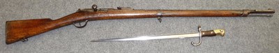 Lot 494 - A Waffenfabrik Steyr Model 1874 Gras Bolt Action Rifle, the action stamped 'Oesterr Waffenfabr....