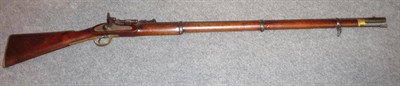 Lot 504 - A Snider-Enfield Model 1861 Mk.II*  .577 Calibre Three Band  Musket, the 90cm steel barrel with...