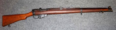 Lot 508 - A Deactivated Short Magazine Lee Enfield No.1 Mk.III* .303 Rifle,  numbered 59966, dated 1941, with