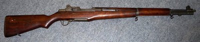 Lot 514 - A Deactivated US Springfield Rifle, action missing, barrel blocked, the back of the action...