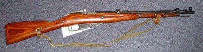 Lot 522 - A Deactivated Second World War Russian Mosin Nagant  7.62mm Carbine, dated 1944 and all metal parts