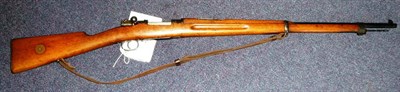 Lot 523 - A Deactivated Carl Gustafs Stads Gevarsfaktori, Swedish Mauser, dated 1911, bolt action, the...