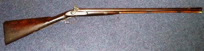 Lot 532 - A 19th Century Percussion Cap Double Barrel Sporting Gun by Lancaster of London, the 76cm steel...