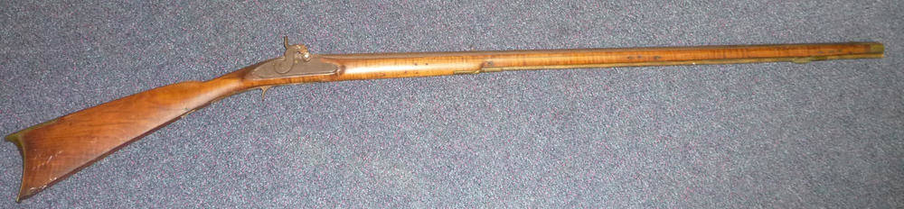 Lot 536 - A 19th Century American Percussion Cap Rifle,