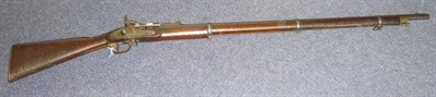 Lot 542 - An 1861 Snider Enfield Mk.II** Rifle, the 93cm steel barrel with hinged ladder rear sight, the...