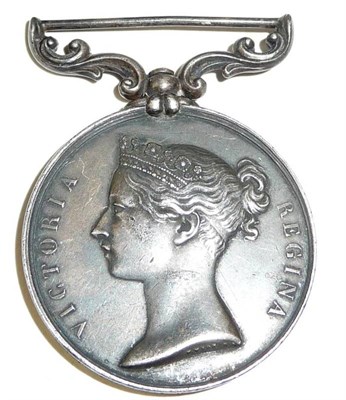 Lot 3 - A Sutlej Medal 1846, awarded to ALFRED HASSEMAR 3RD LT DRAGNS, the exergue named SOBRAON 1846