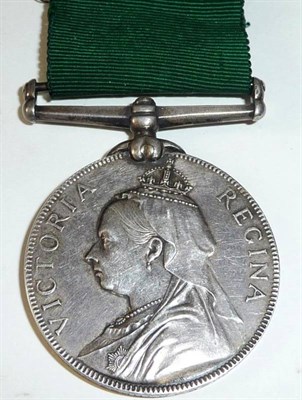 Lot 29 - A Volunteer Long Service and Good Conduct Medal 1894, (Victoria Regina), awarded to...