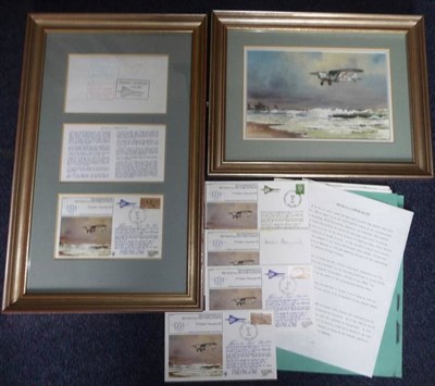 Lot 67 - Denis Pannett - Bert Hinkler's Record Solo Flight from Brazil to Bathurst on the West African coast