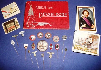 Lot 152 - A Collection of German Third Reich Badges and Tinnies, including an enamelled NSDAP badge and three