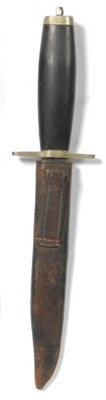 Lot 195 - An ";Eye Witness"; Bowie Knife By Taylor, Sheffield, the 15.5cm single edge clip-point steel...