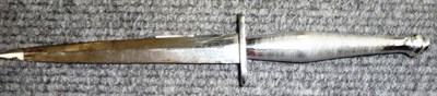 Lot 267 - An FS Fighting Knife, Second Pattern, possibly by Wilkinson, with chromed finish, the 16.5cm...