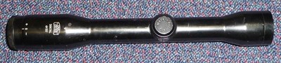 Lot 387 - A Carl Zeiss Diatal 4X32 Scope, numbered 787956, with reticule no.1 (three post sniper)