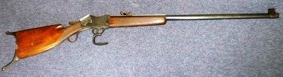 Lot 445 - FIREARMS CERTIFICATE REQUIRED FOR THIS LOT A Francotte .22L Calibre Rimfire Martini Action...