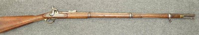 Lot 536 - A Victorian 1853 Pattern Enfield Percussion Cap Three Band Musket, the 99.5cm steel barrel numbered