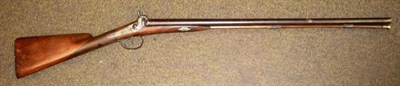 Lot 548 - A 19th Century Percussion Cap Double Barrel Sporting Gun by Jno.Jones & Son, with76cm steel barrel