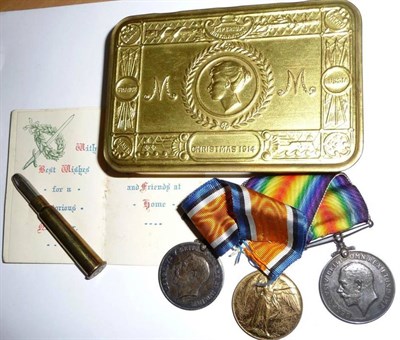 Lot 22 - A First World War Pair, awarded to GMT-3241 PTE.A.LETTS. A.S.C., comprising British War Medal...