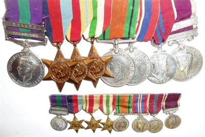Lot 24 - A Second World War Long Service Group of Eight Medals, awarded to 7585730 PTE. (later...