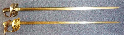 Lot 149 - An Edwardian 1854 Pattern Infantry Officer's Sword, the 81.5cm single edge fullered steel blade...