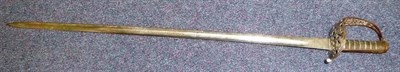 Lot 213 - An Edward VII Heavy Cavalry Officer's Sword to the 17th Lancers (Duke of Cambridge's Own), the 89cm