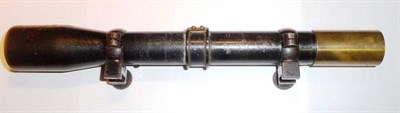 Lot 296 - A Military No.53 Mk1 Scope, stamped TEL.SIG.No.53 MK1 OS 1075 GA. R.S.A.2930 with broad arrow