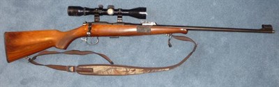 Lot 380 - FIREARMS CERTIFICATE REQUIRED FOR THIS LOT  A BRNO Arms MOD 2 .22LR Bolt Action Rifle, numbered...