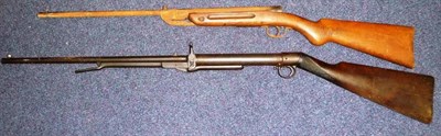 Lot 391 - PURCHASER MUST BE 18 YEARS OR OVER A BSA .177 Calibre Air Rifle, numbered 4066, under-lever...