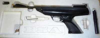 Lot 402 - PURCHASER MUST BE 18 YEARS OR OVER A BSA Scorpion .22 Calibre Air Pistol, in black gloss...