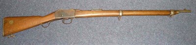 Lot 414 - A Deactivated Turkish ";Citadel 1904"; Martini Henry Rifle, with hinged ladder rear sight, the...