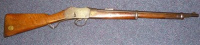 Lot 416 - A Deactivated Enfield Martini Action Carbine, the barrel cut at the breech, the action stamped with