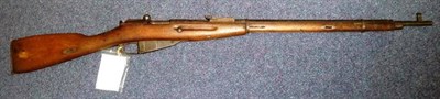 Lot 422 - A Deactivated Mosin-Nagant 1891/30 7.62x54mm Rifle, numbered NM114, with deactivation...