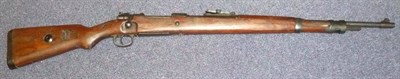 Lot 425 - A Deactivated German Mauser K98 Rifle, dated '43, numbered 4327y. stamped Mod.98, the top of...