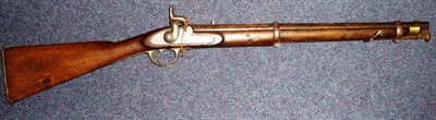 Lot 456 - A Victorian East India Government Enfield Pattern 1858 Percussion Cap Cavalry Carbine, the 53cm...