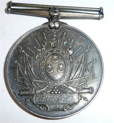 Lot 27 - A Khedive's Sudan Medal 1896-1908, awarded to T.J.SMITH.STO. H.M.S. SCOUT. 1896