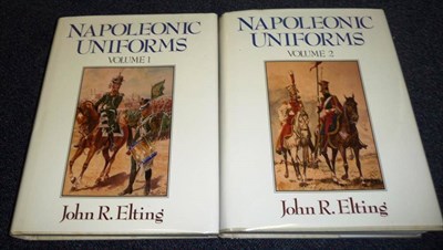 Lot 65 - Elting (John R.), Napoleonic Uniforms, 1993, 2 vols., 4to., dust wrappers