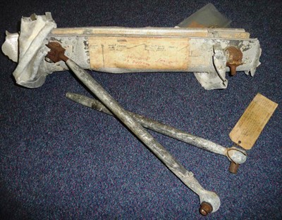 Lot 84 - A Section of Special Undercarriage of the Lancaster Bomber 936G Flown on the Raid of May...